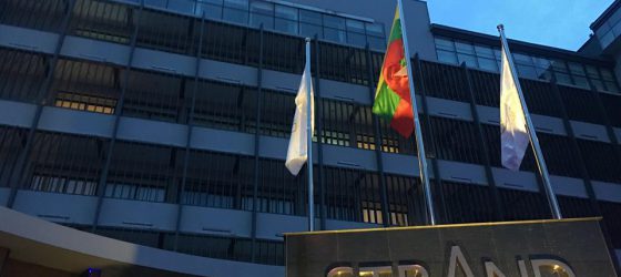 Opening of Strand Square Building Signage